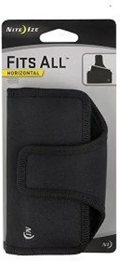 Nite Ize Fits All Holster Horizontaal telefoon Tasje Zwart CCSFA-01-R3