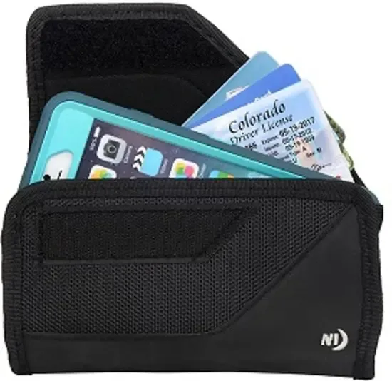 Nite Ize Clip Case Sideways telefoon Tasje Large Zwart CCSL-03-01