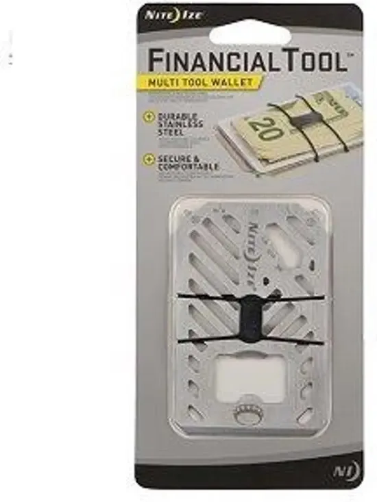 Nite Ize Financiële Tool Portefeuille Roestvrij Staal FMT-11-R7