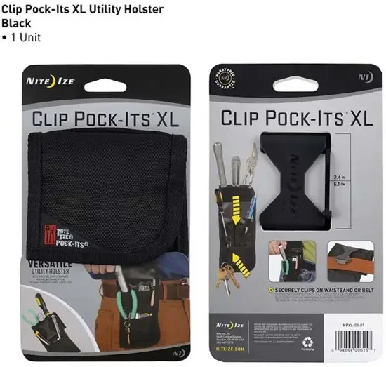 Nite Ize Clip Pock-Its Belt Tool Organizer XL Gereedschapstasje NPXL-03-01