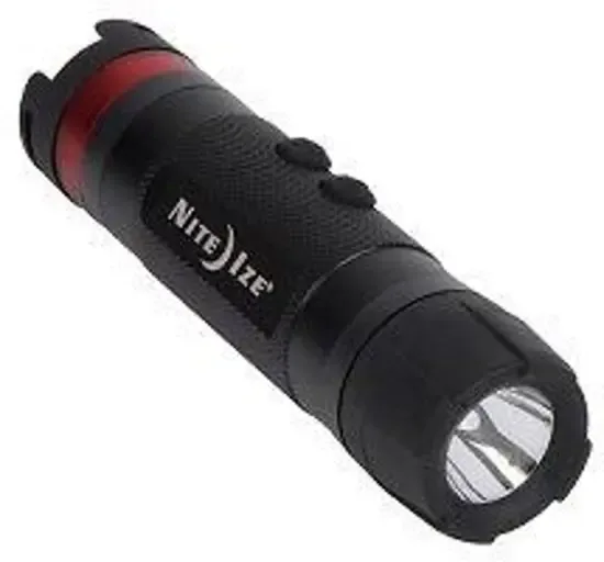 Nite Ize 3-in-1 Led Mini zaklamp Zwart 80 Lumen NL1A-01-R7