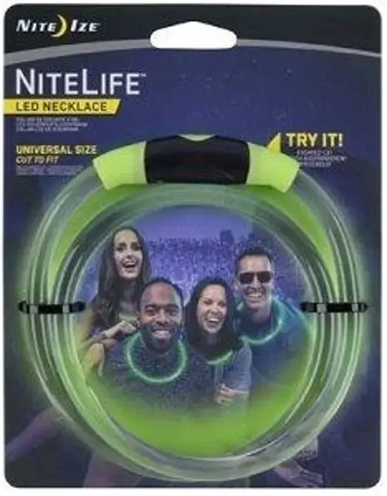 Nite Ize Nitelife Led Ketting Groen Ideaal voor op Festivals of aan Zee NHOH-28-R3