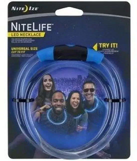 Nite Ize Nitelife Led ketting Blauw Ideaal voor op Festivals of aan Zee NHOH-03-R3