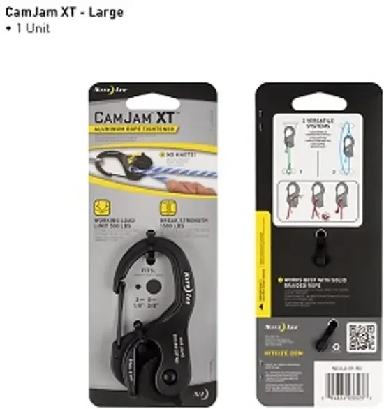 Nite Ize CamJam XT Aluminium Koord Opspanner Large NCJLA-01-R3