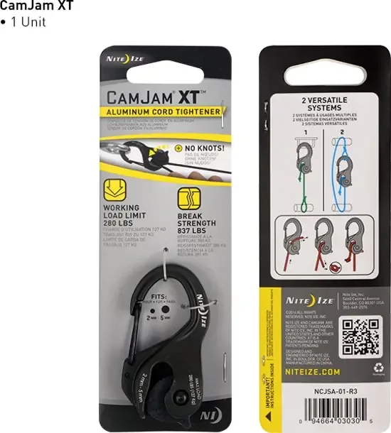 Nite Ize CamJam XT Aluminium Koord Opspanner NCJSA-01-R3