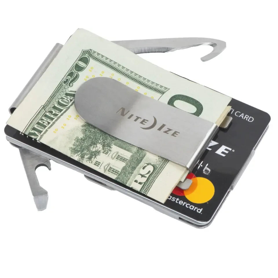 Nite Ize Financiële Tool Geldclip met Extra Tools MCMT-11-R7