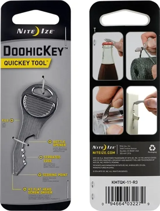 Nite Ize doohickey Quickey Tool Roestvrij Staal KMTQK-11-R3