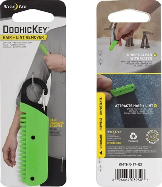 Nite Ize Doohickey Honderhaar verwijderaar Groen / Zwart KMTHR-17-R3