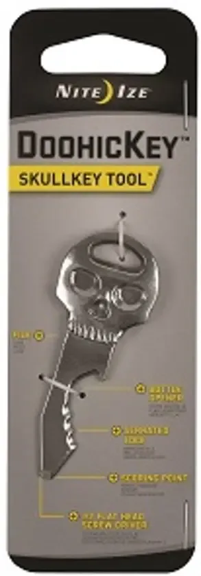 Nite Ize Doohickey SkullKey Key Tool Roestvrij Staal KMTSK-11-R3