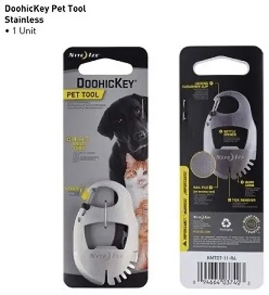Nite Ize Doohickey Tool voor de Hond Roestvrij Staal KMTDT-11-R6