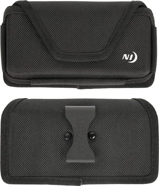 Nite Ize Clip Case HardShell Universal Rugged Horizontaal telefoon Tasje XL Zwart HSHSXL-01-R3