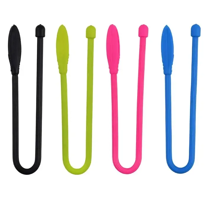 Nite Ize Gear Tie Cordable 6" 4 Stuks Mix kleuren Herbruikbare kabelbinder GTK6I-A1-4R7