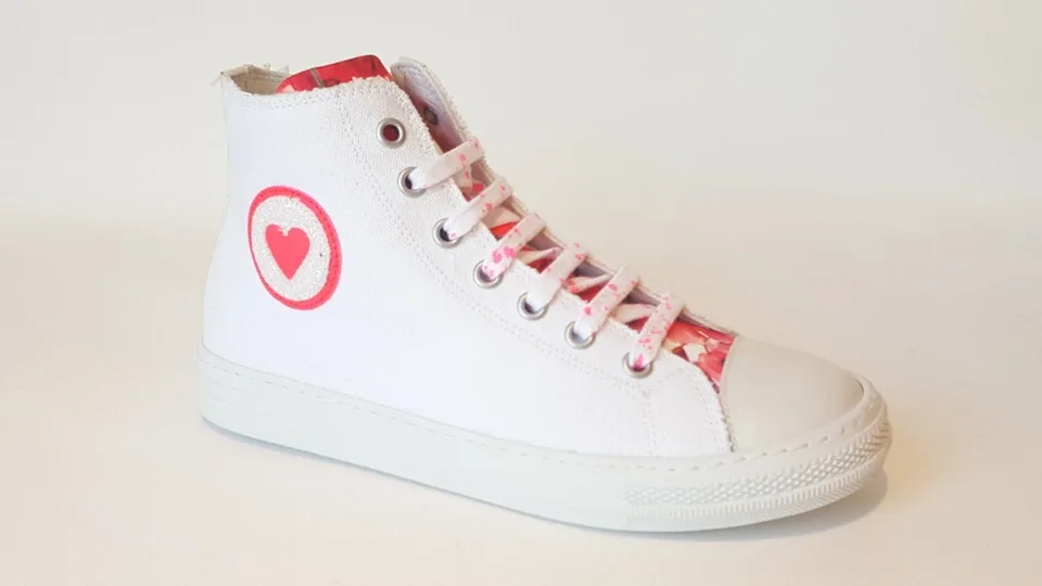 Zecchino d'Oro  Basket F14-4484 Wit/Bloem