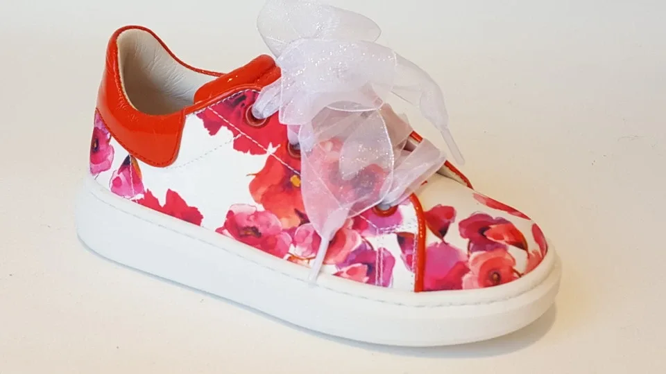 Zecchino d'Oro Sneaker F17-4700 Bloem Rood