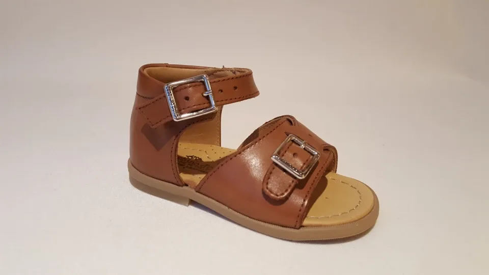 Zecchino d'Oro Babysandaal Klassiek N1-0145 Cognac