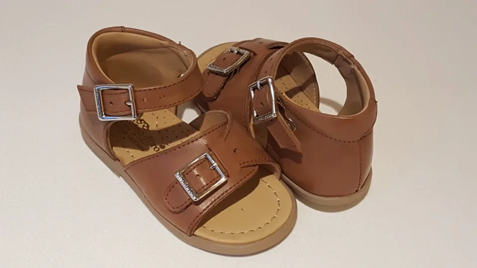 Zecchino d'Oro Babysandaal Klassiek N1-0145 Cognac
