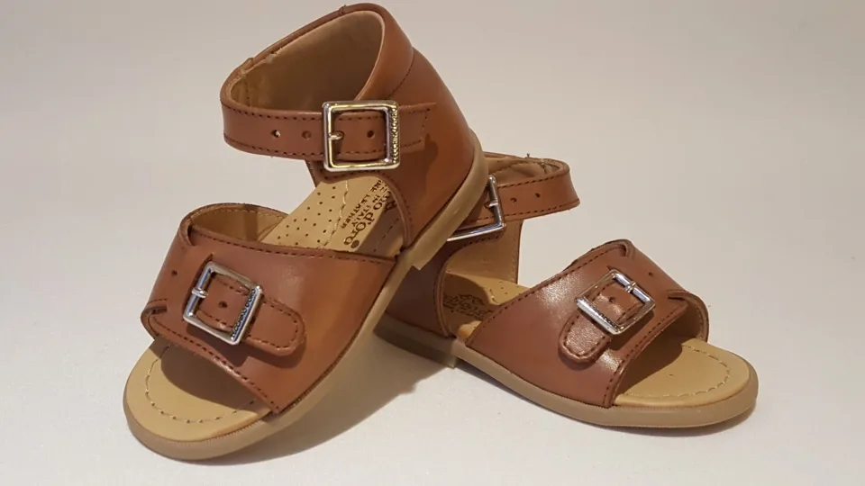Zecchino d'Oro Babysandaal Klassiek N1-0145 Cognac