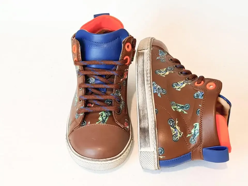 Zecchino d'Oro Sneaker F15-4682 Cognac