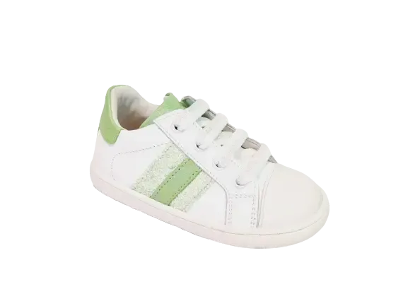 Zecchino d'Oro Sneaker N12-1182 Wit/Groen