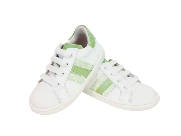 Zecchino d'Oro Sneaker N12-1182 Wit/Groen