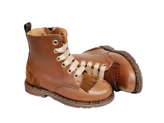 Zecchino d'Oro Bottine F03-3335 Cognac