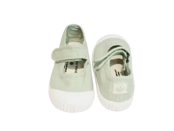 VICTORIA Kinderpantoffel 136605 Wasabi