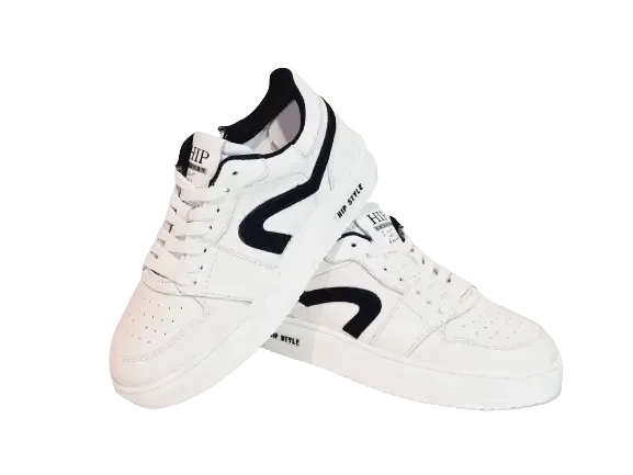 HIP Sneaker H1015-232-30CO Wit/Blauw