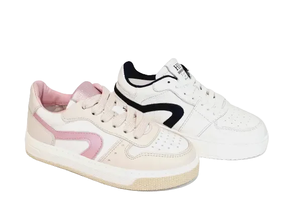 HIP Sneaker H1015-232-30CO Wit/Blauw