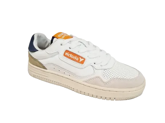 Victoria Sneaker  C80 Wit/Blauw