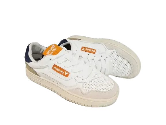 Victoria Sneaker  C80 Wit/Blauw