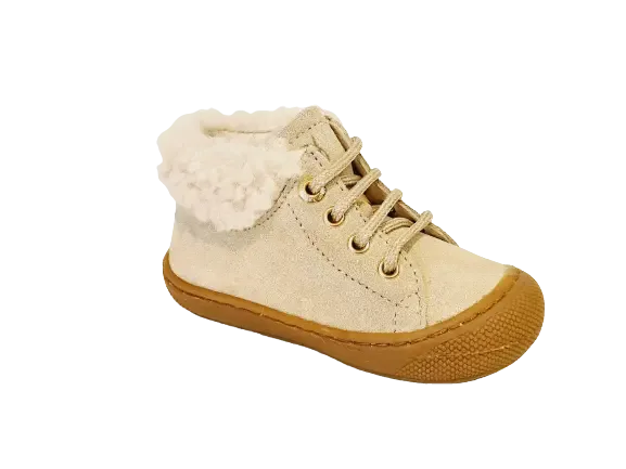 Naturino Beginstapper COCO Goud/Beige