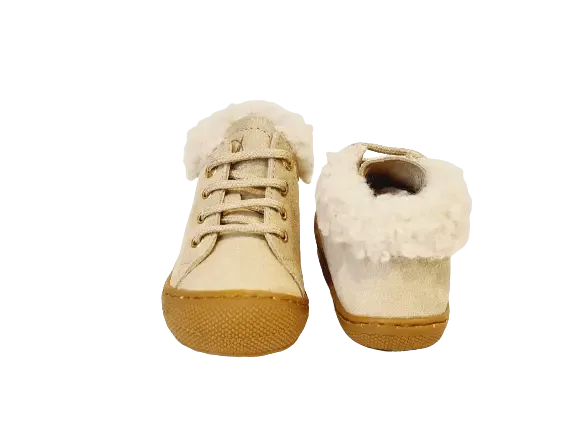 Naturino Beginstapper COCO Goud/Beige