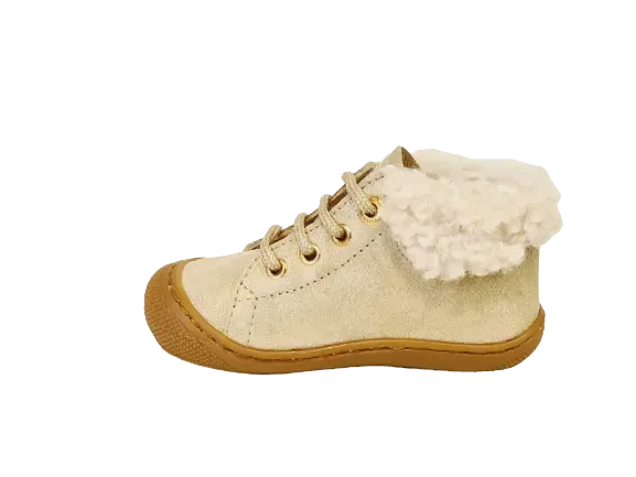 Naturino Beginstapper COCO Goud/Beige