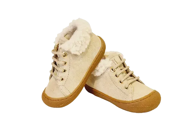 Naturino Beginstapper COCO Goud/Beige