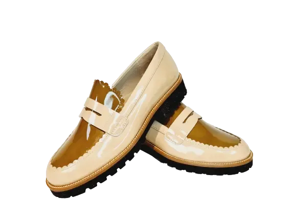 Beberlis Mocassin 23372 Beige/Kaki