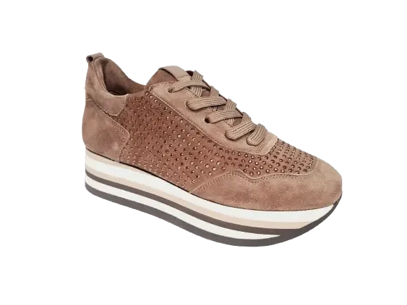 Softwaves Sneaker 7.78.77 Bruin