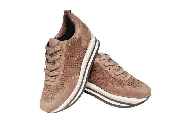 Softwaves Sneaker 7.78.77 Bruin