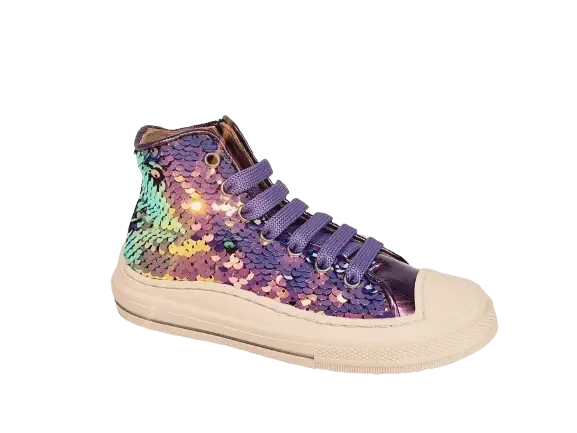 Zecchino d'Oro F13-4305 Glitter Paillet Paars