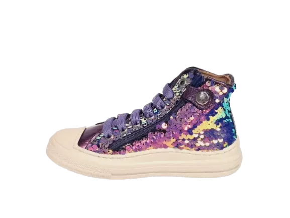Zecchino d'Oro F13-4305 Glitter Paillet Paars