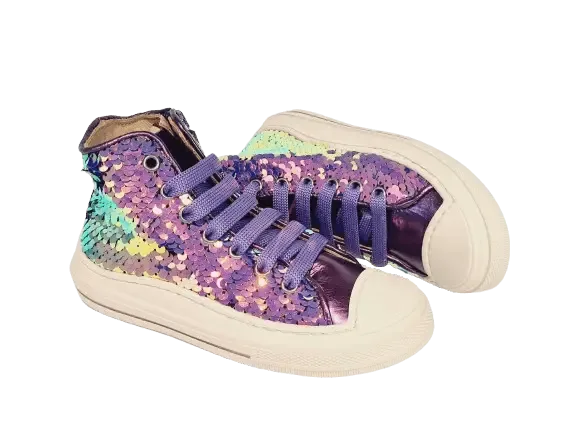 Zecchino d'Oro F13-4305 Glitter Paillet Paars