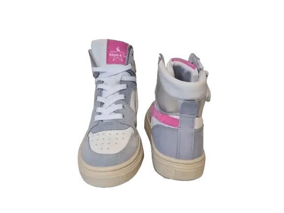 Bana & Co Basket 25134005 Ijsblauw/Fuchsia