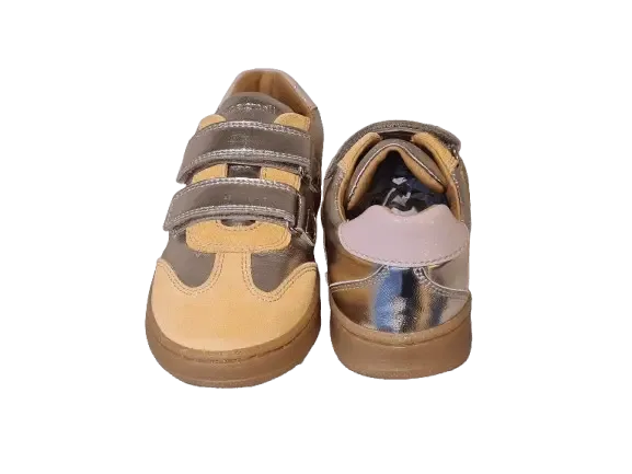 Romagnoli Sneaker 6633R024 Metallic Goud/Oker