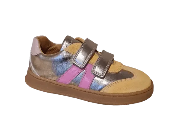Romagnoli Sneaker 6633R024 Metallic Goud/Oker