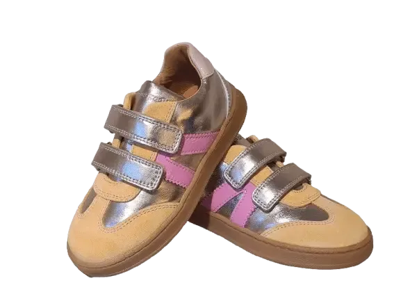 Romagnoli Sneaker 6633R024 Metallic Goud/Oker