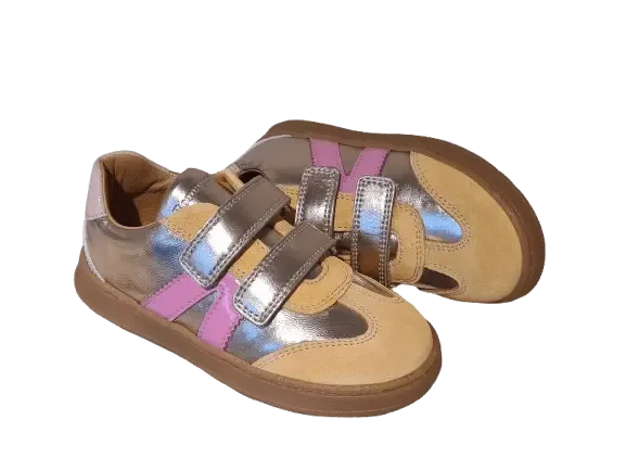 Romagnoli Sneaker 6633R024 Metallic Goud/Oker