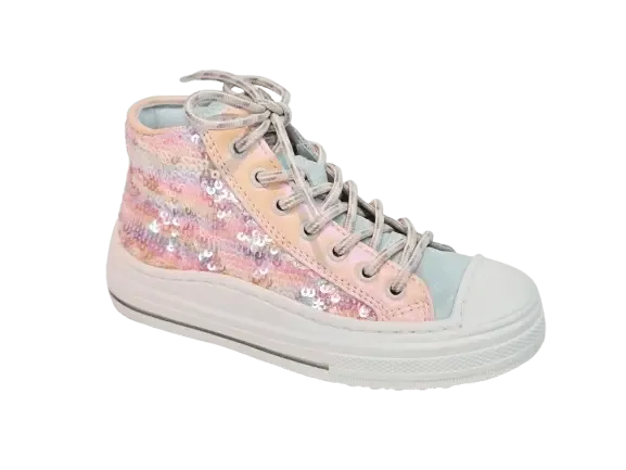 Romagnoli Basket 8666R093 Roos/Lblauw