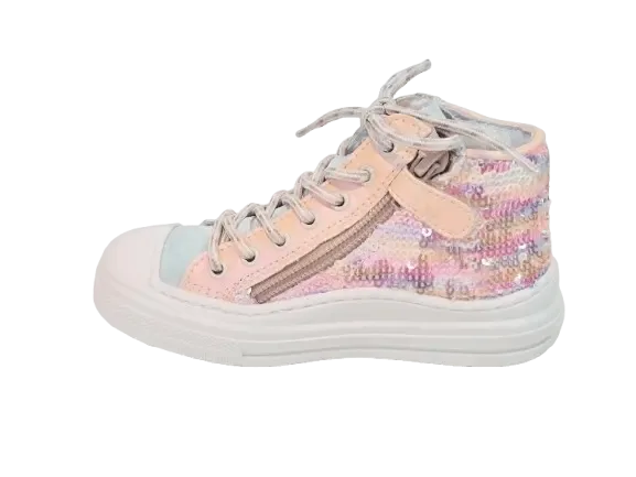 Romagnoli Basket 8666R093 Roos/Lblauw