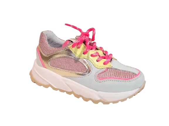 Romagnoli Runner 8637R016 LBlauw/Roos