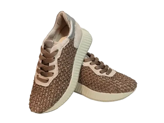 Softwaves Sneaker ANNA 8.95.30 Bruin/Nude