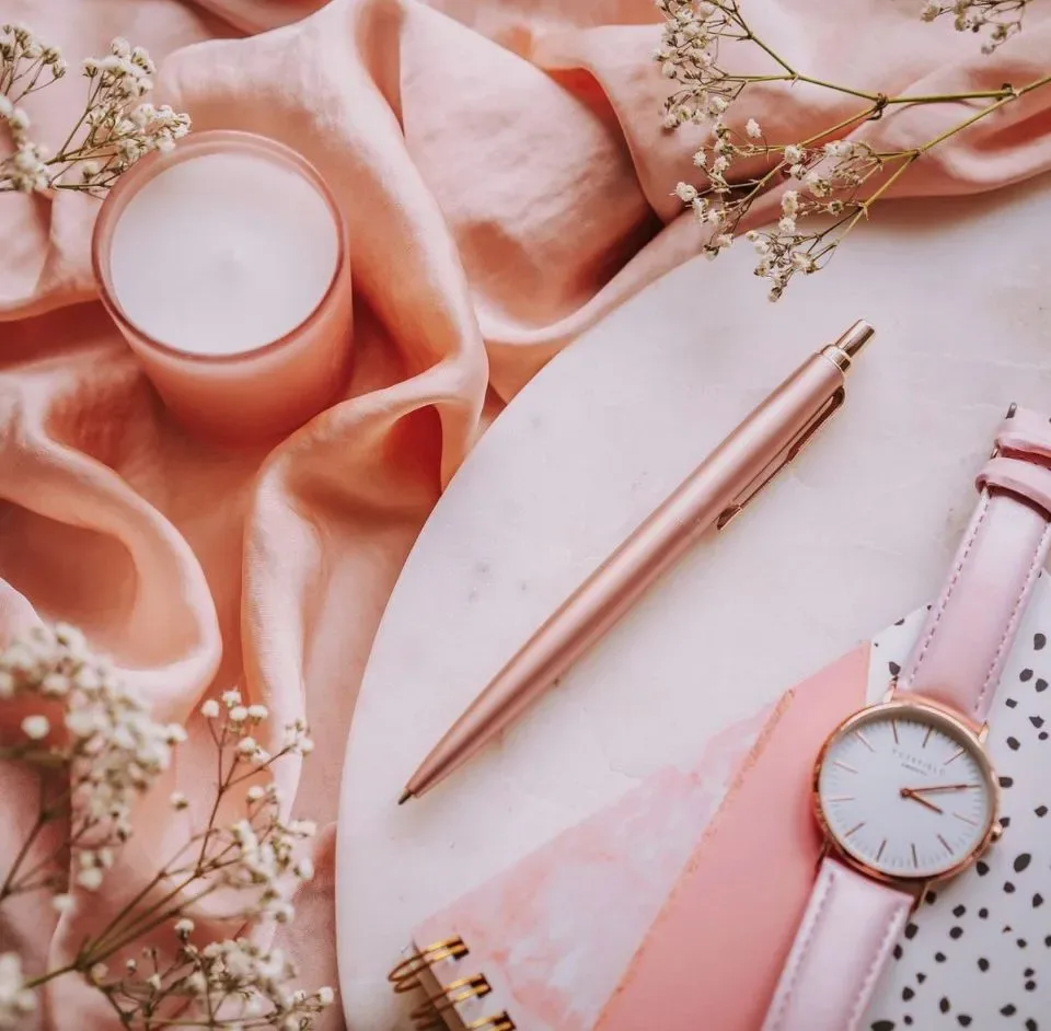 Parker balpen XL Monochrome pink gold